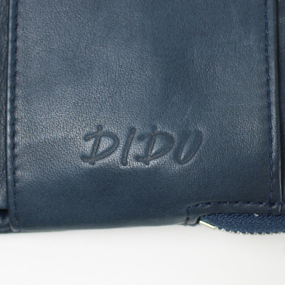 本革 ポニー(馬革)メッシュミニ財布 2949